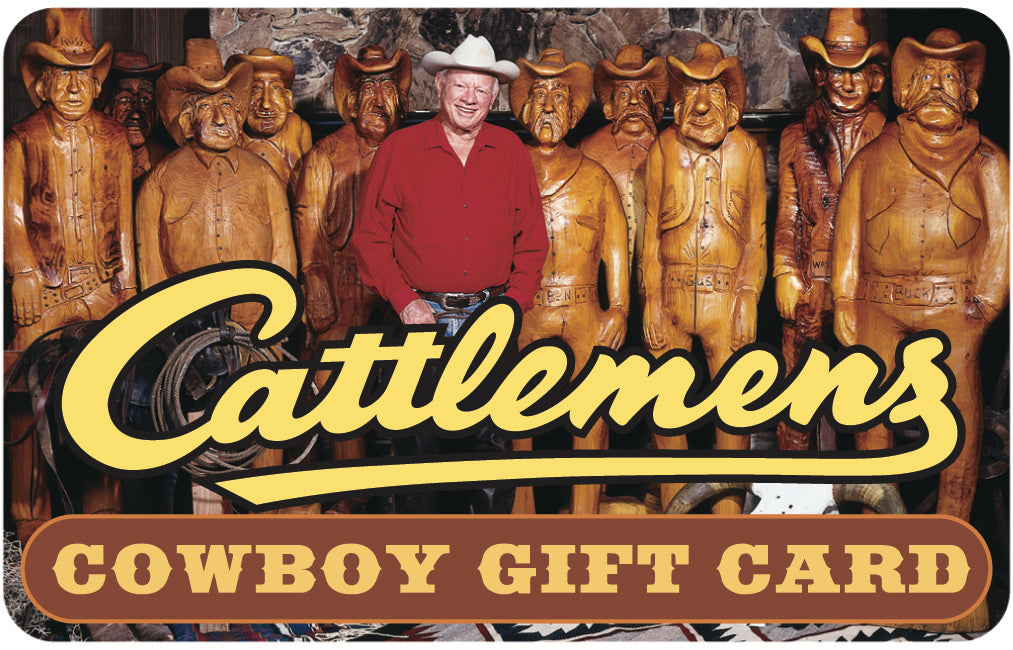 $25 Cattlemens Cowboy Gift Card